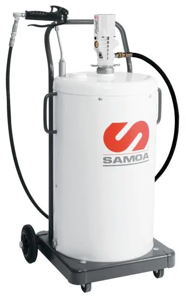 Engrasadora neumatica movil 50 KG, Samoa