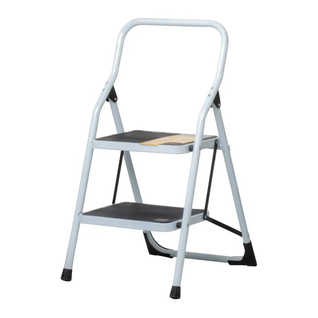Escalera tubulares plegables, 91kg, 2 peldaños, Pretul