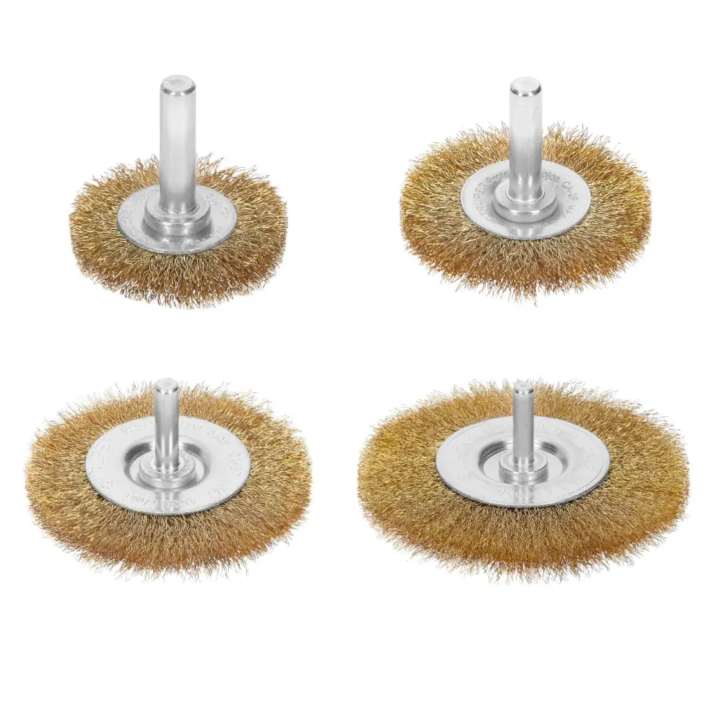 Escobilla circulares, de alambre fino, calibre 0.17 mm, diametro 1 1/2", Truper