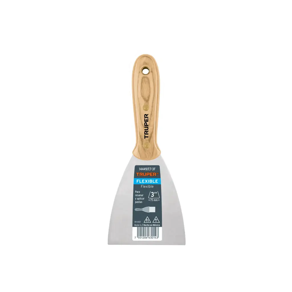 Espatulas flexibles, ancho 3", Truper