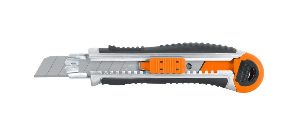 Estuche con 10 cuchillas SK2 de 18 mm para cutter, Truper