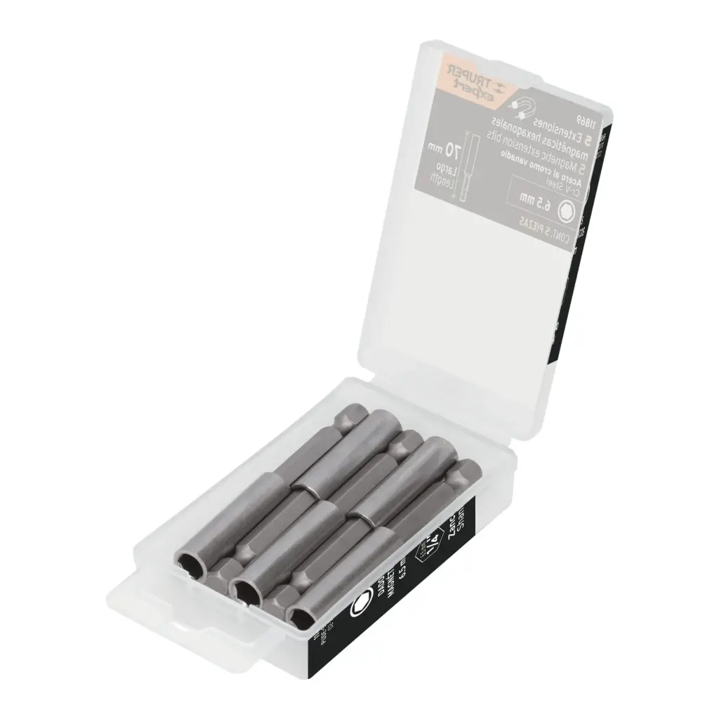 [11869] Estuche con 5 extensiones de 70 mm magnéticas, Expert