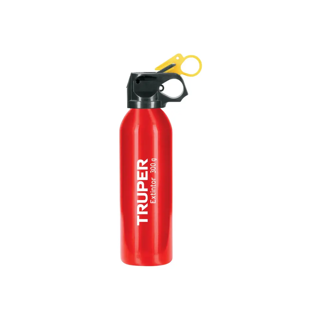 [101173] Extintor portátil desechable 300 g, polvo tipo ABC, Truper
