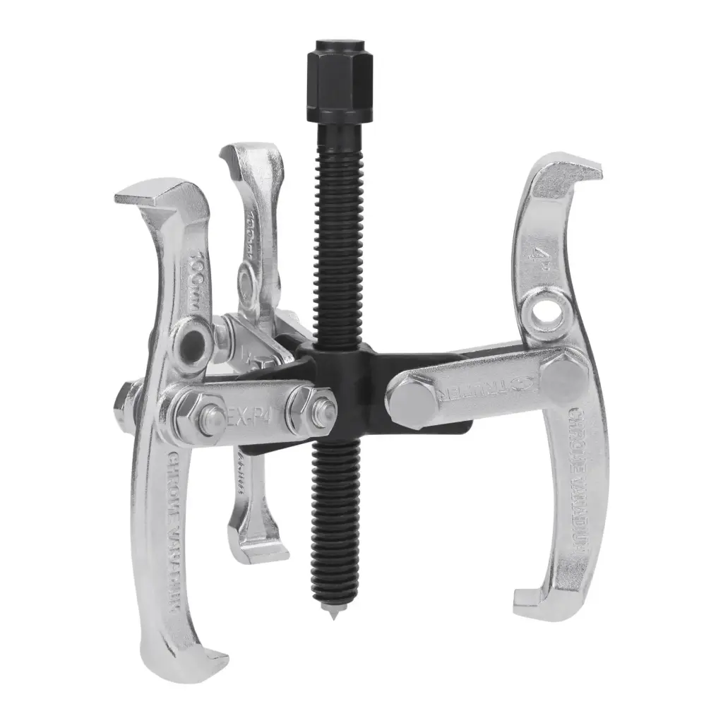 Extractor de rodajes y poleas, 3 patas, capac. 0.5 ton, Truper