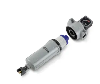 Filtro coalescente | carcasa azul FG 850 (N2 1/2) - CP Tamaño 15 Grado G 401.1L/S 850CFMs 2 1/2” Conexión NPT, Chicago Pneumatic