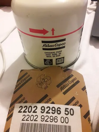 Filtro de aceite, Atlas Copco