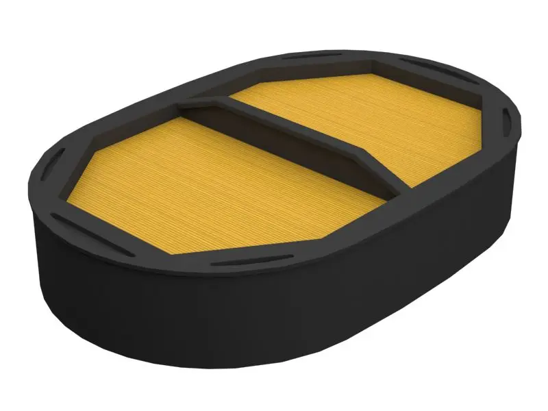 FILTRO DE AIRE SECUNDARIO, CATERPILLAR