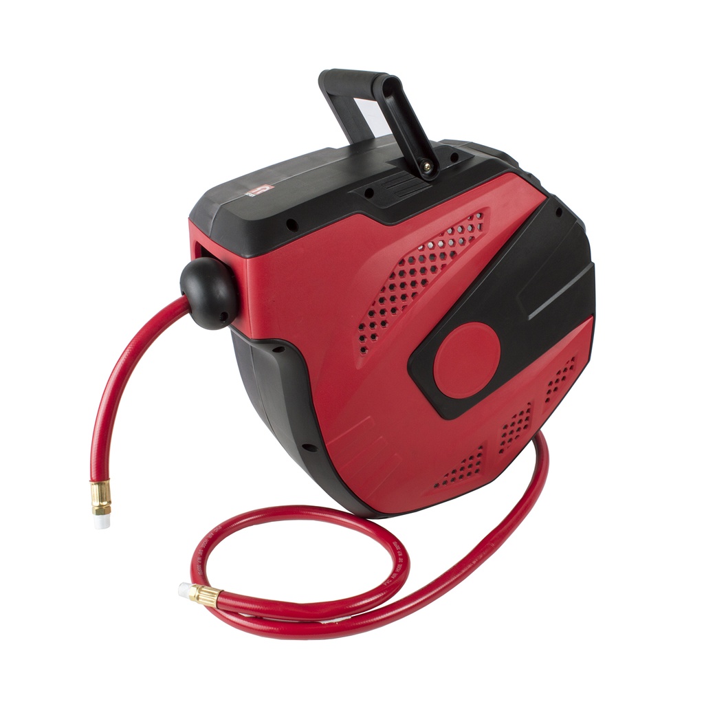 Carrete retractil c/manguera p/aire, Big red