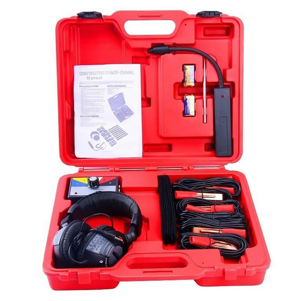 Estetoscopio electronico de 6 canales, Big red