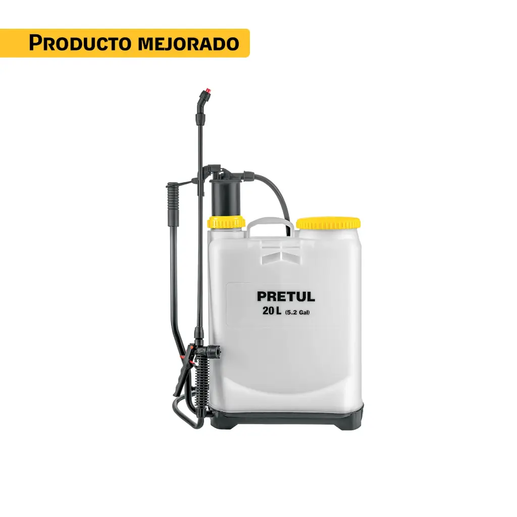 Fumigador de mochila, 20 L ( 5.2 gal.), Pretul