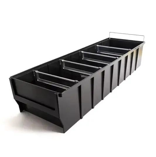 Gaveta Multibox Negro | 500x160x100 mm, Storage Compat