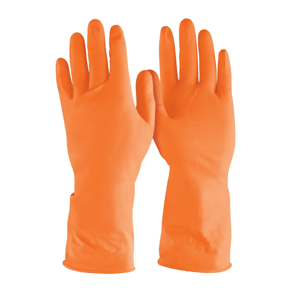 [13296] Guantes de látex para limpieza, chicos, Truper