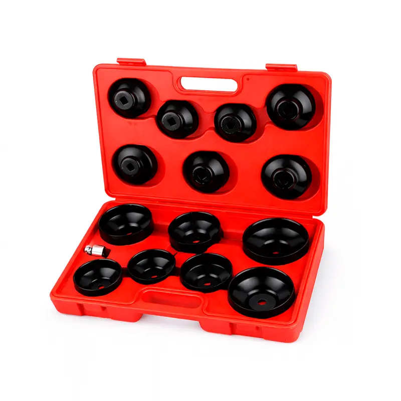 Juego de 14 llaves p/desmontar filtros de ace, Big red