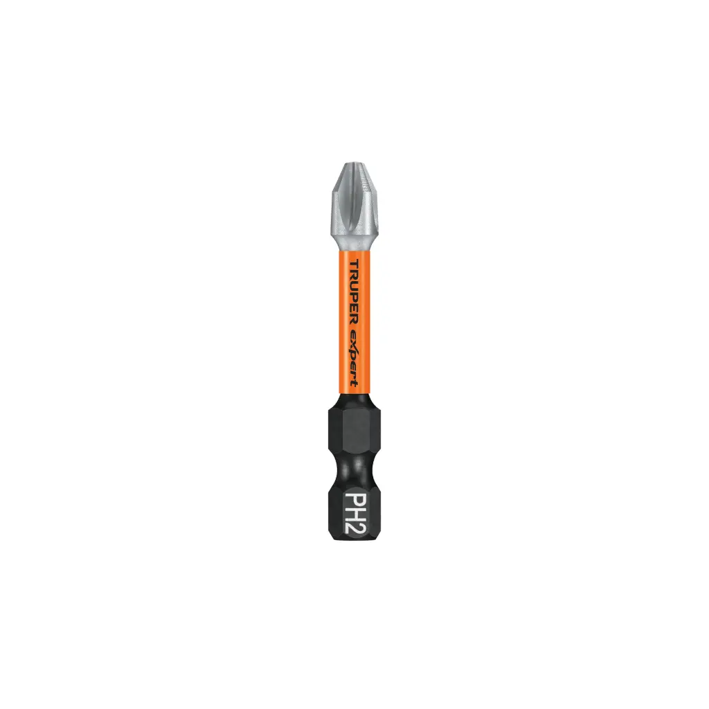Estuche con 5 puntas de cruz PH2 de impacto largo 2", Expert
