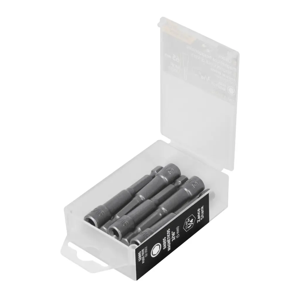 [12895] Estuche con 5 dados magnéticos de 3/16" largo 2", Expert