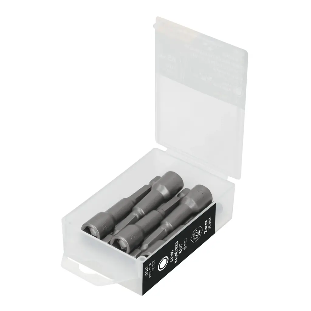 [12942] Estuche con 5 dados magnéticos de 5/16" largo 2", Expert