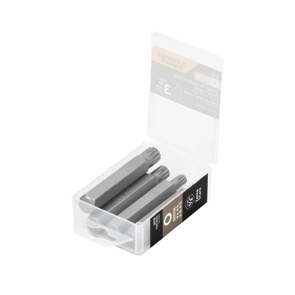 [12715] Juego de 4 puntas bristol combinadas largo 3", Expert