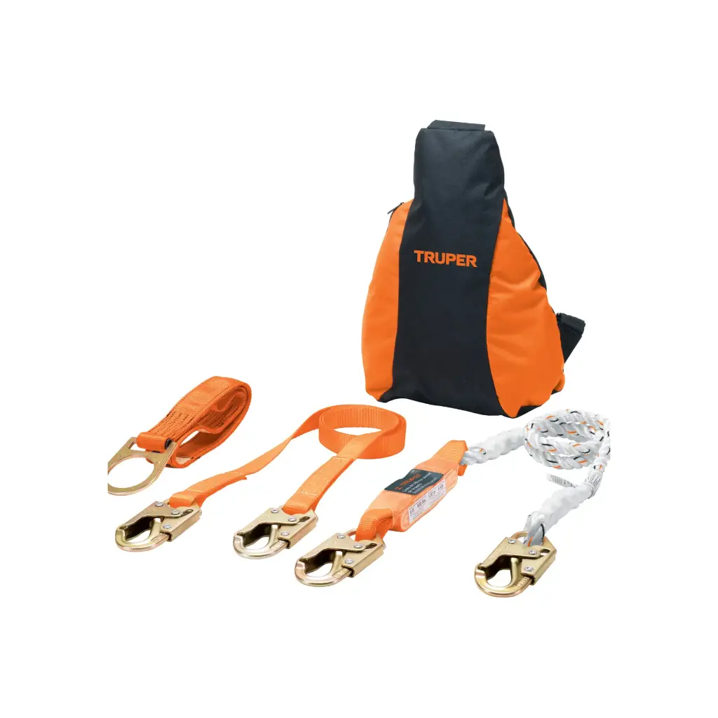 [100887] ARN-KIT-3A Kit contra caídas, arnés de tres anillos, ANSI, Truper