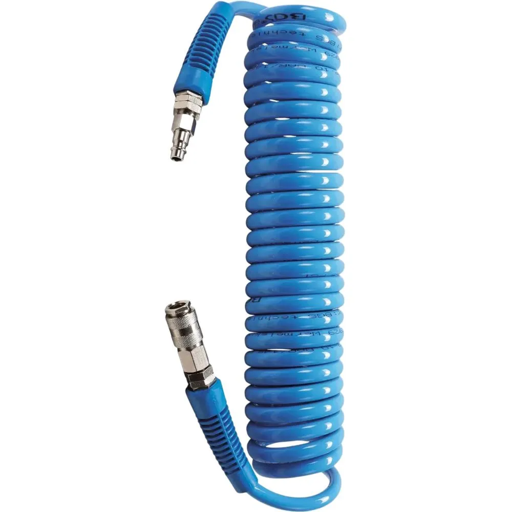 Kit manguera espiral Ø12mm x 15m C/acoples italianos (Incluye acoples italianos)