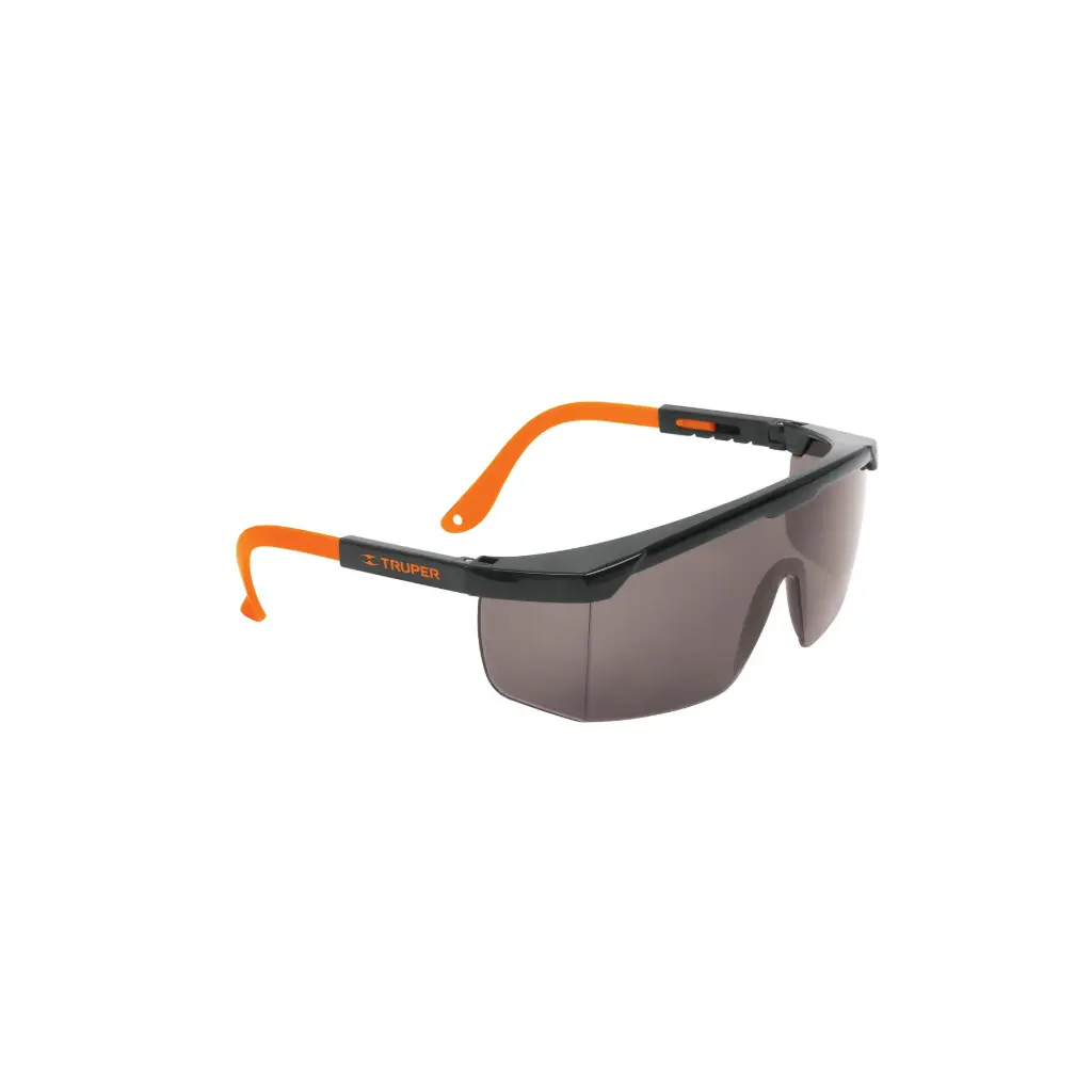 [14213] Lentes de seguridad ajustables grises, Truper Classic