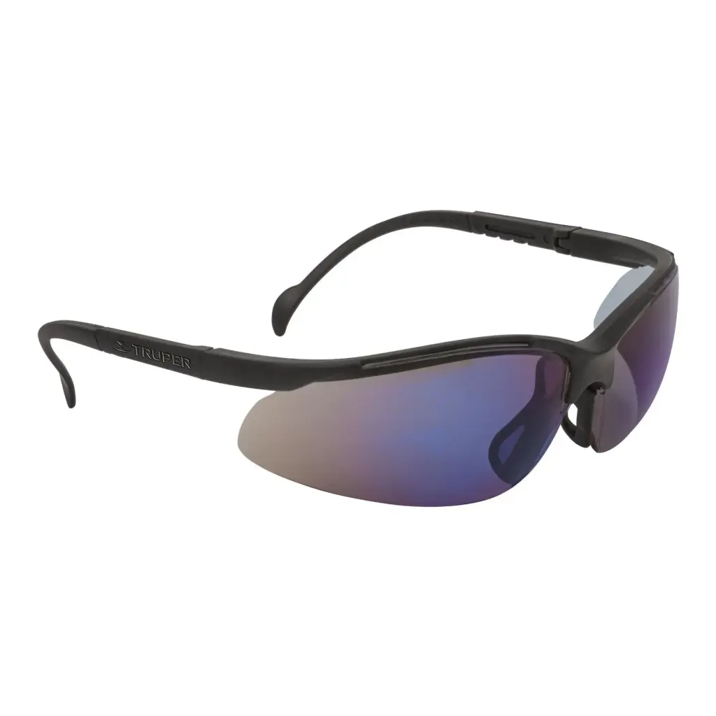 [10826] Lentes de seguridad espejo azul, Truper Vision