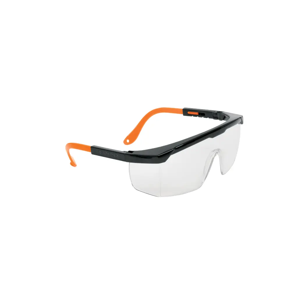 [101933] Lentes de seguridad ajustables claros c/antiempaño Classic, Truper