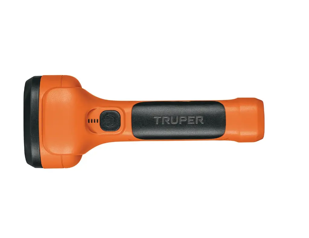 LILE-11T Linterna plástica 1 LED 200 lm recargable, Truper