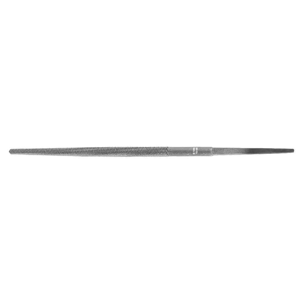 Lima redonda, bastarda sin mango 4", Truper
