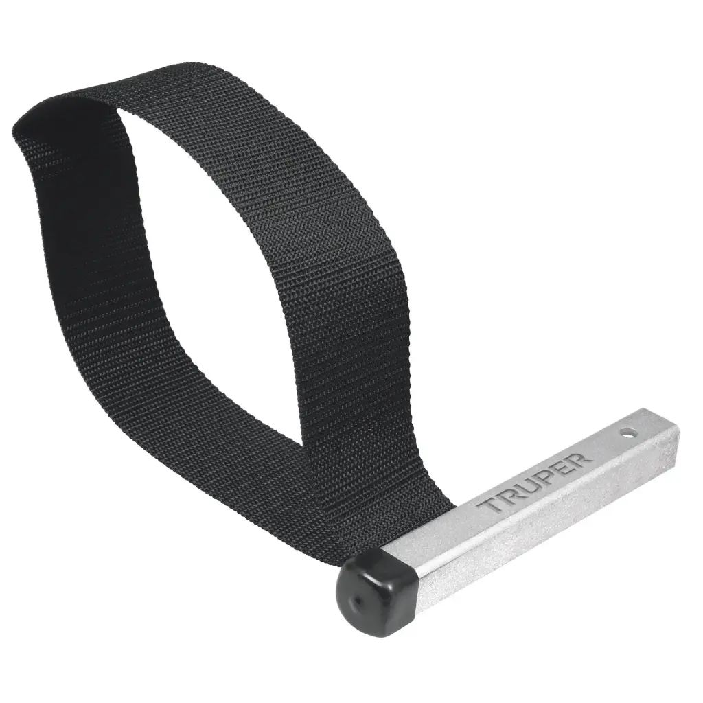 [14526] Llave de banda de nylon 6" para filtro de aceite, Truper