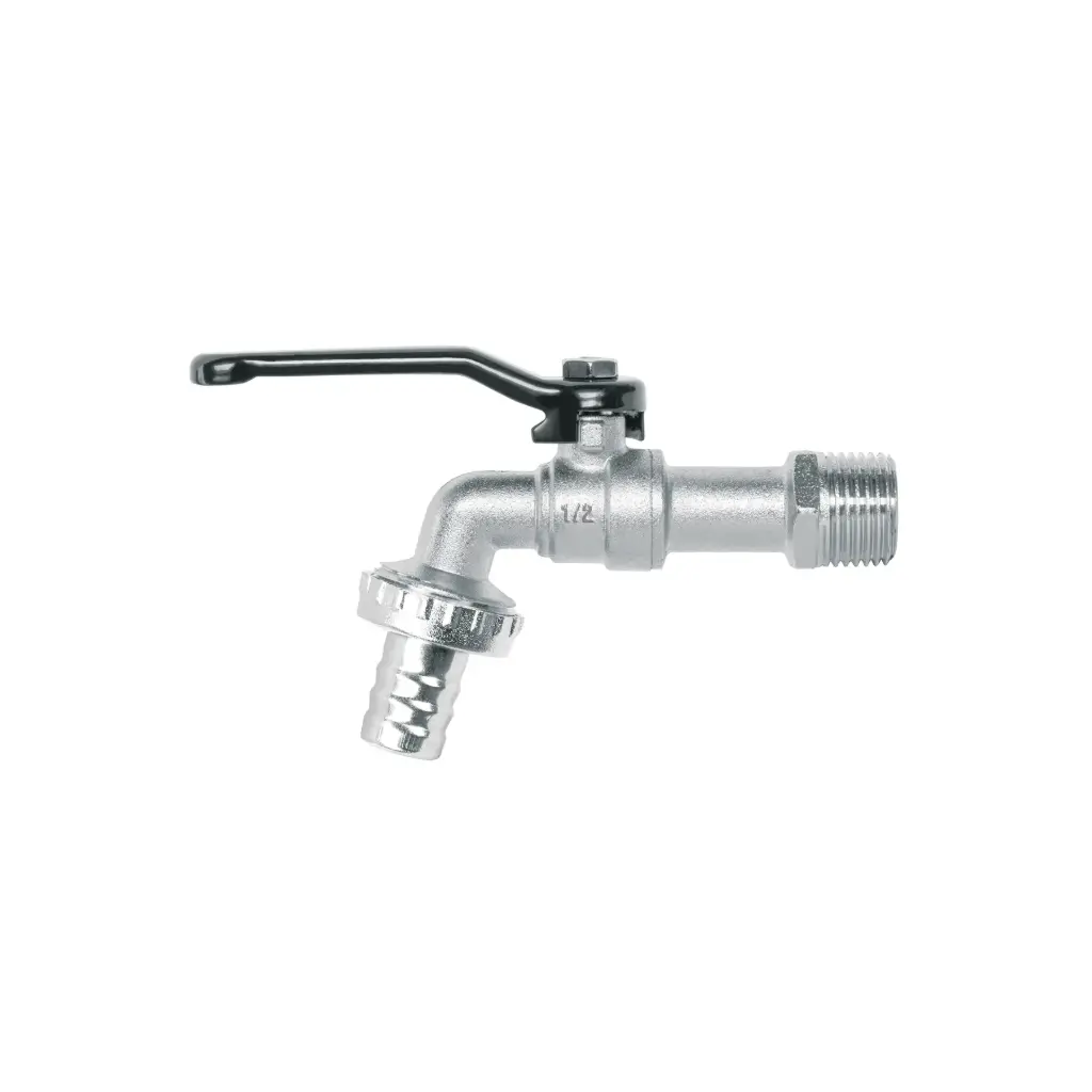 Llave de paso tipo esfera metalica 1/2" de zinc, Pretul