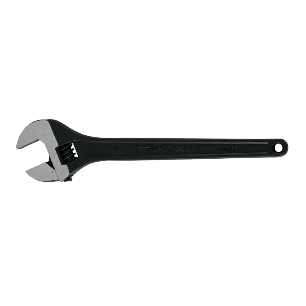 Llave francesa profesional fosfatada 15", Truper