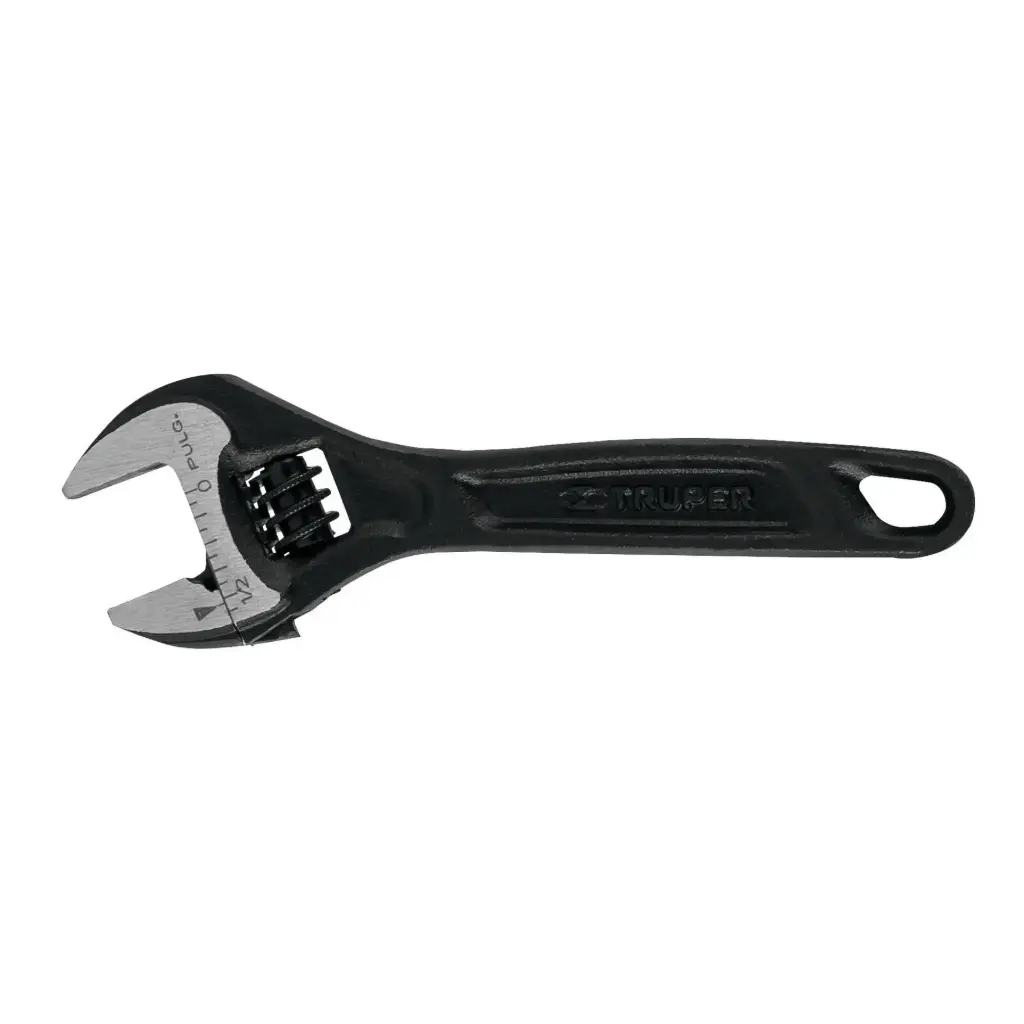 Llave francesa profesional fosfatada 4", Truper