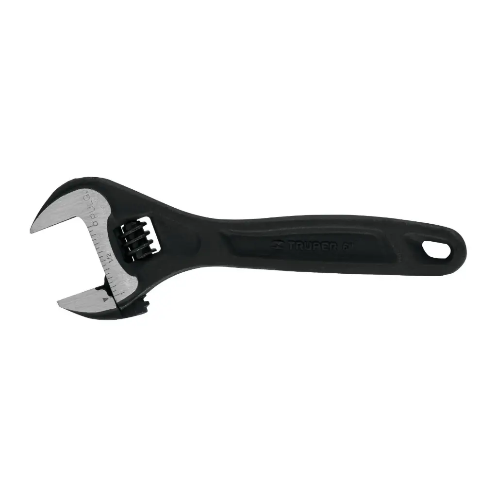 Llave francesa profesional fosfatada 6", Truper