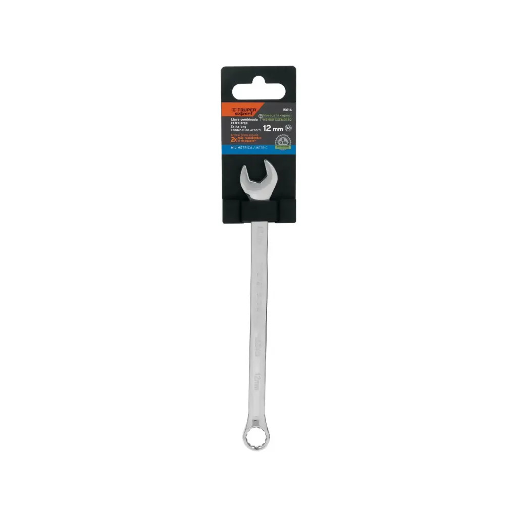[15616] Llave mixta extralarga 12 mm x 193 mm de largo, Expert