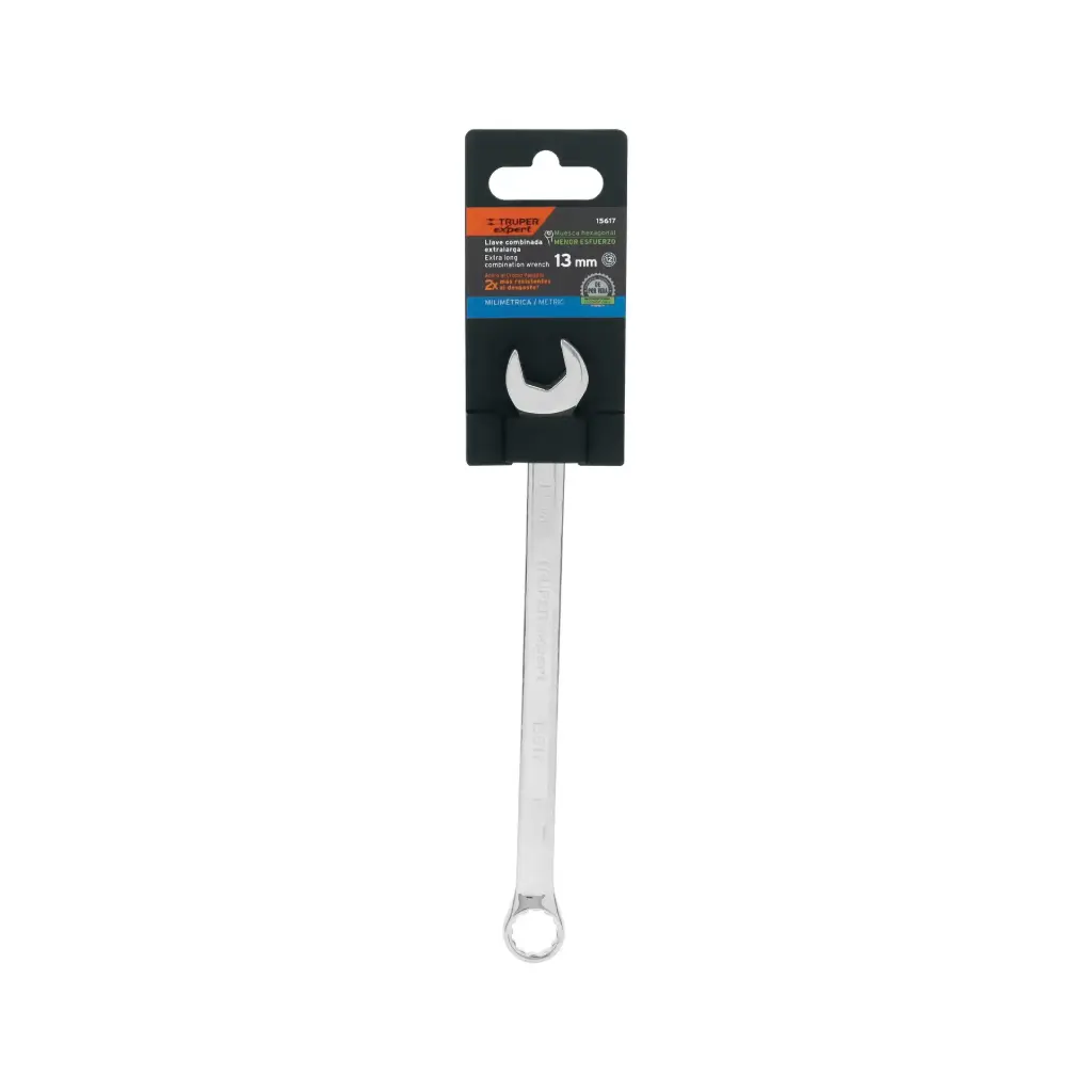 [15617] Llave mixta extralarga 13 mm x 202 mm de largo, Expert