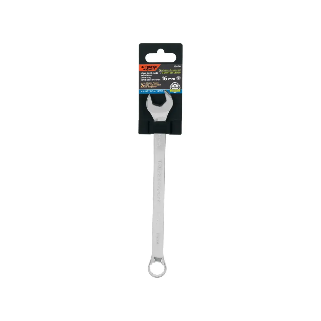 [15620] Llave mixta extralarga 16 mm x 240 mm de largo, Expert