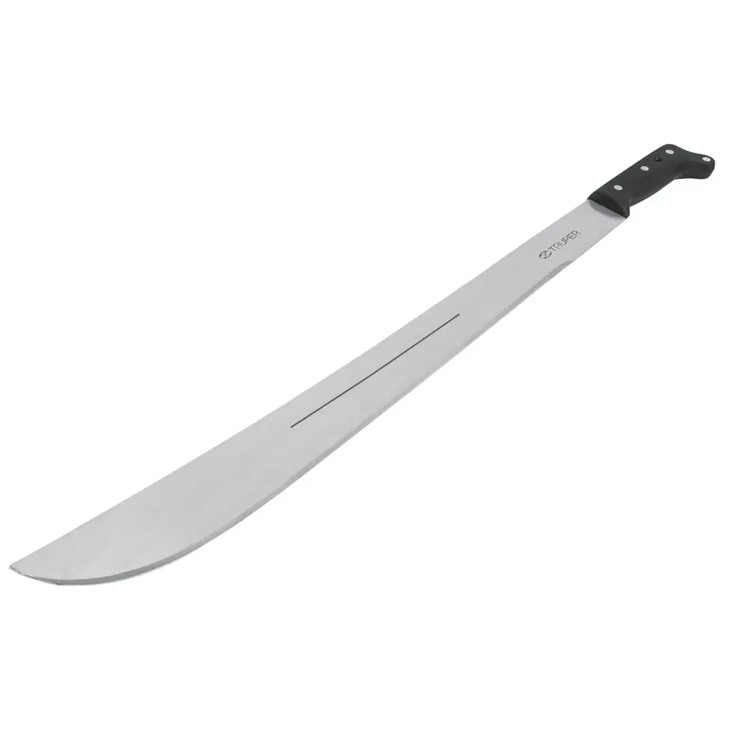 [11945] Machete sable, cacha negra, 24