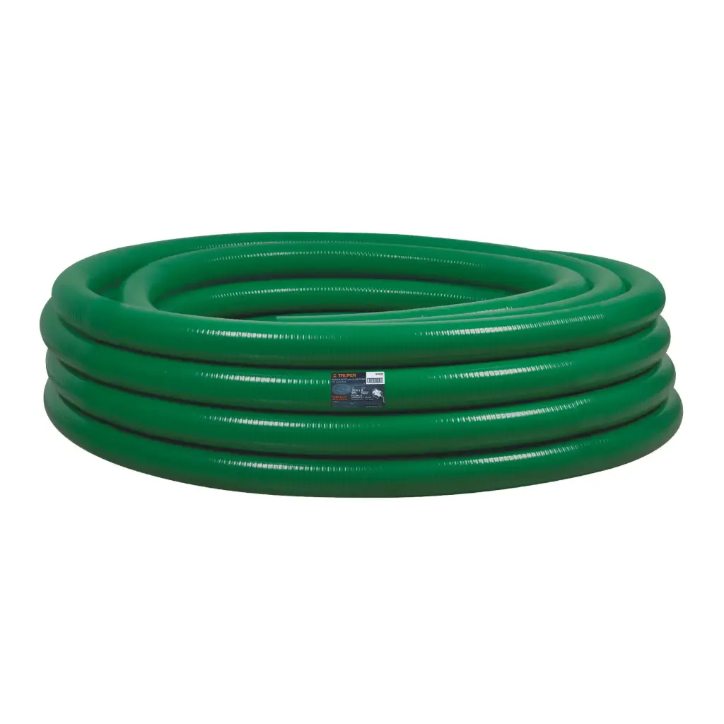 [100959] M23S Metro manguera rígida 2" succión para motobomba, rollo 30 m