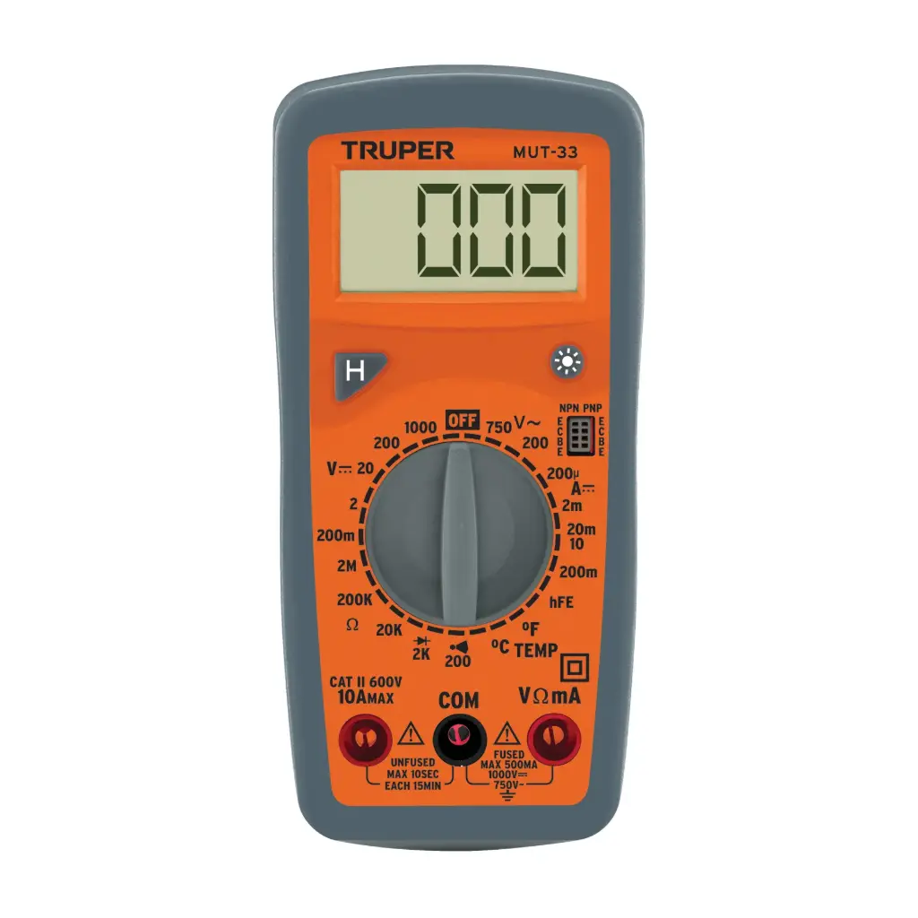 Multitester digital, Truper