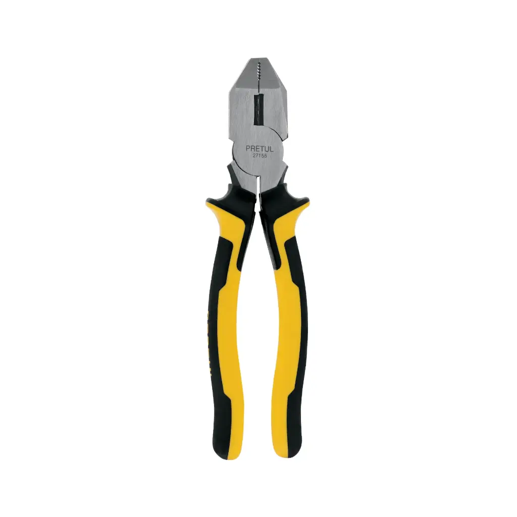 [27155] Pinza p/electricista 9' uso rudo, Comfort Grip, Pretul