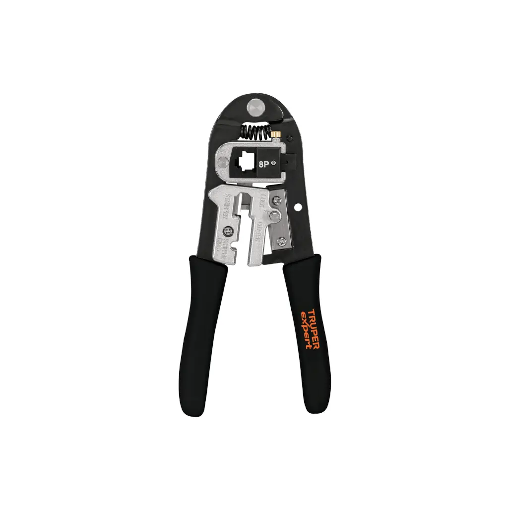 Alicate ponchadora 8" módulos intercambiables, Truper