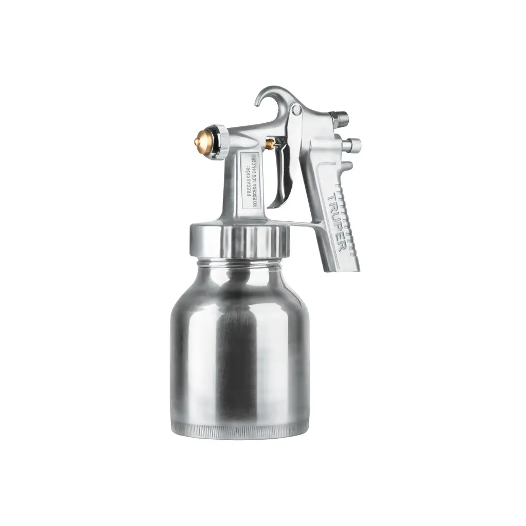 Pistola de aire para pintar 10 psi laton, Truper