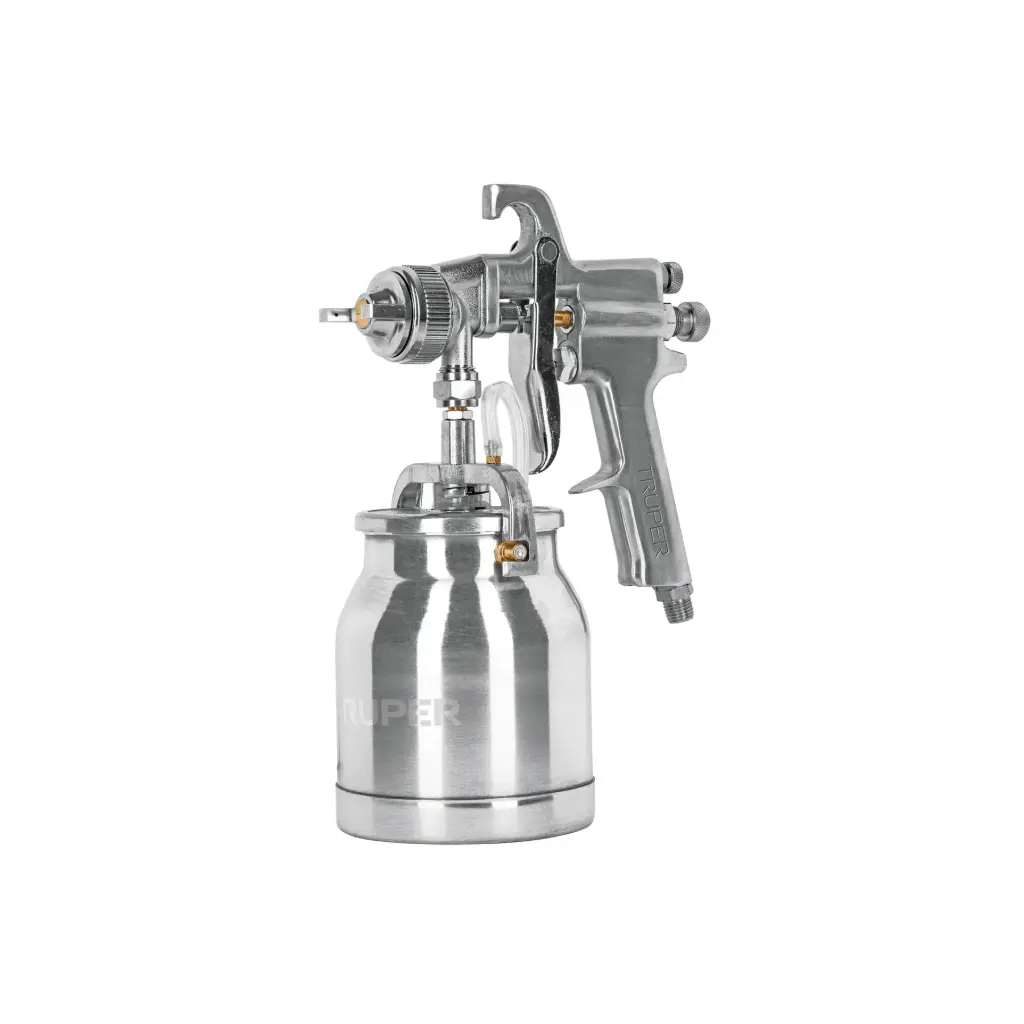 Pistola de aire para pintar de succion de aire controlado 30 a 50 psi , Truper