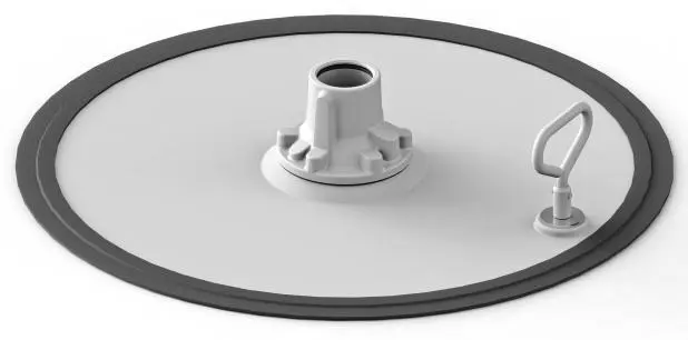 Plato seguidor de grasa Ǿ 590 MM P/Bombas Tipo PM45 y PM60, Samoa