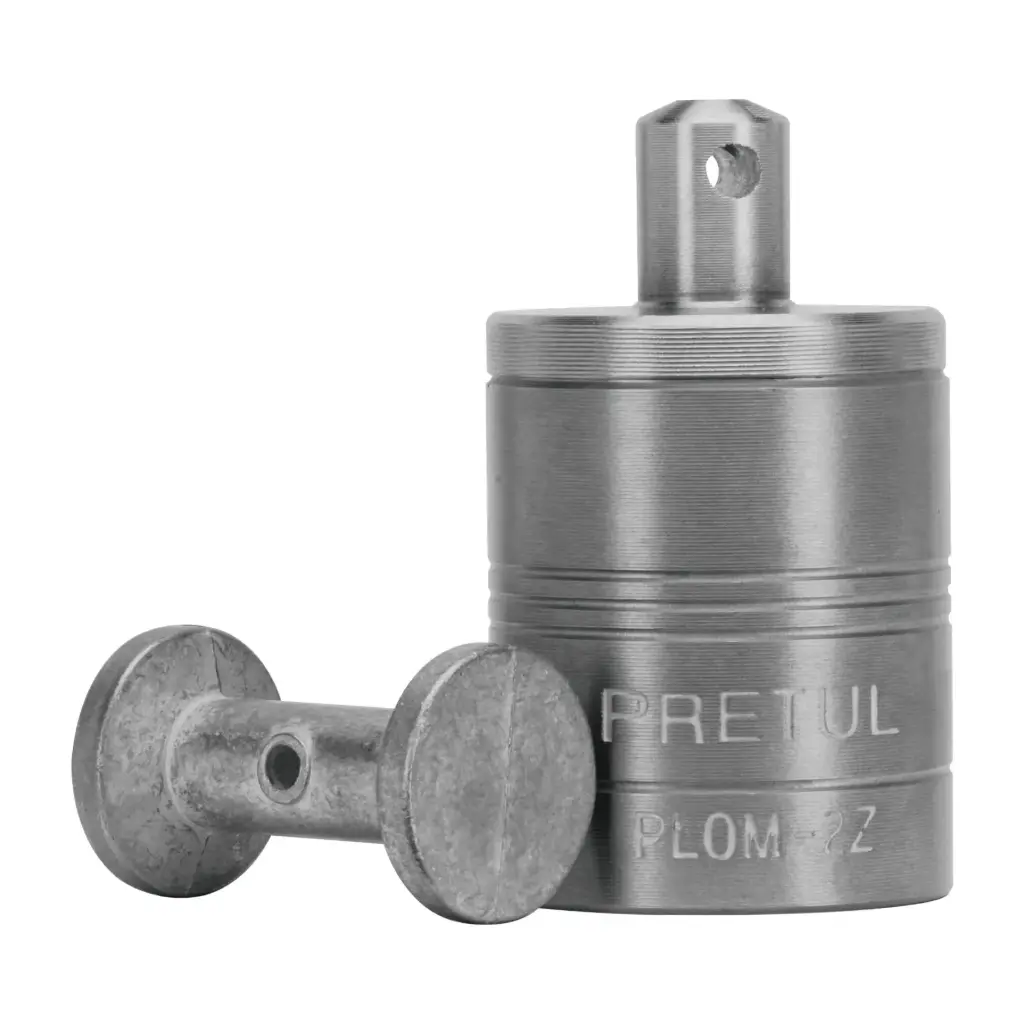 [22462] Plomada metálica de 310 g (11 oz) con centro, Pretul