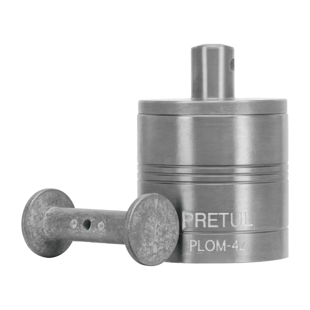 [22464] Plomada metálica de 675 g (24 oz) con centro, Pretul