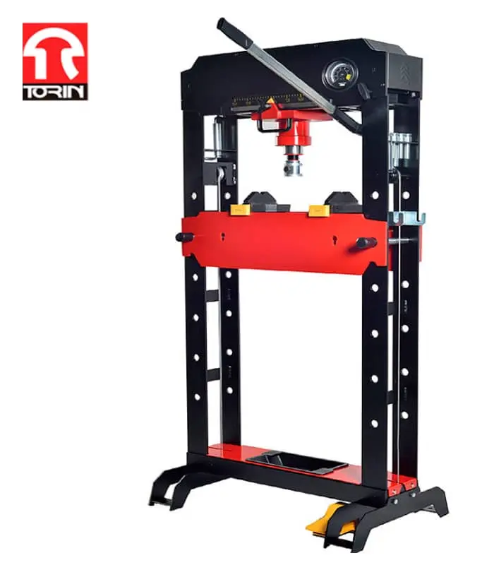 Prensa oleo neumática 30 TON, Big red