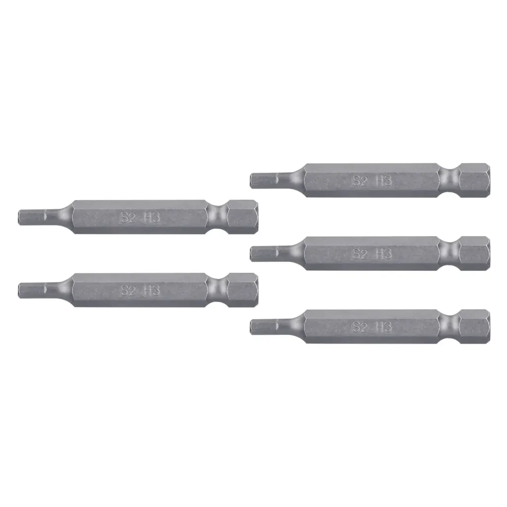 [12692] Estuche con 5 puntas hexagonales de 3 mm largo 2", Expert