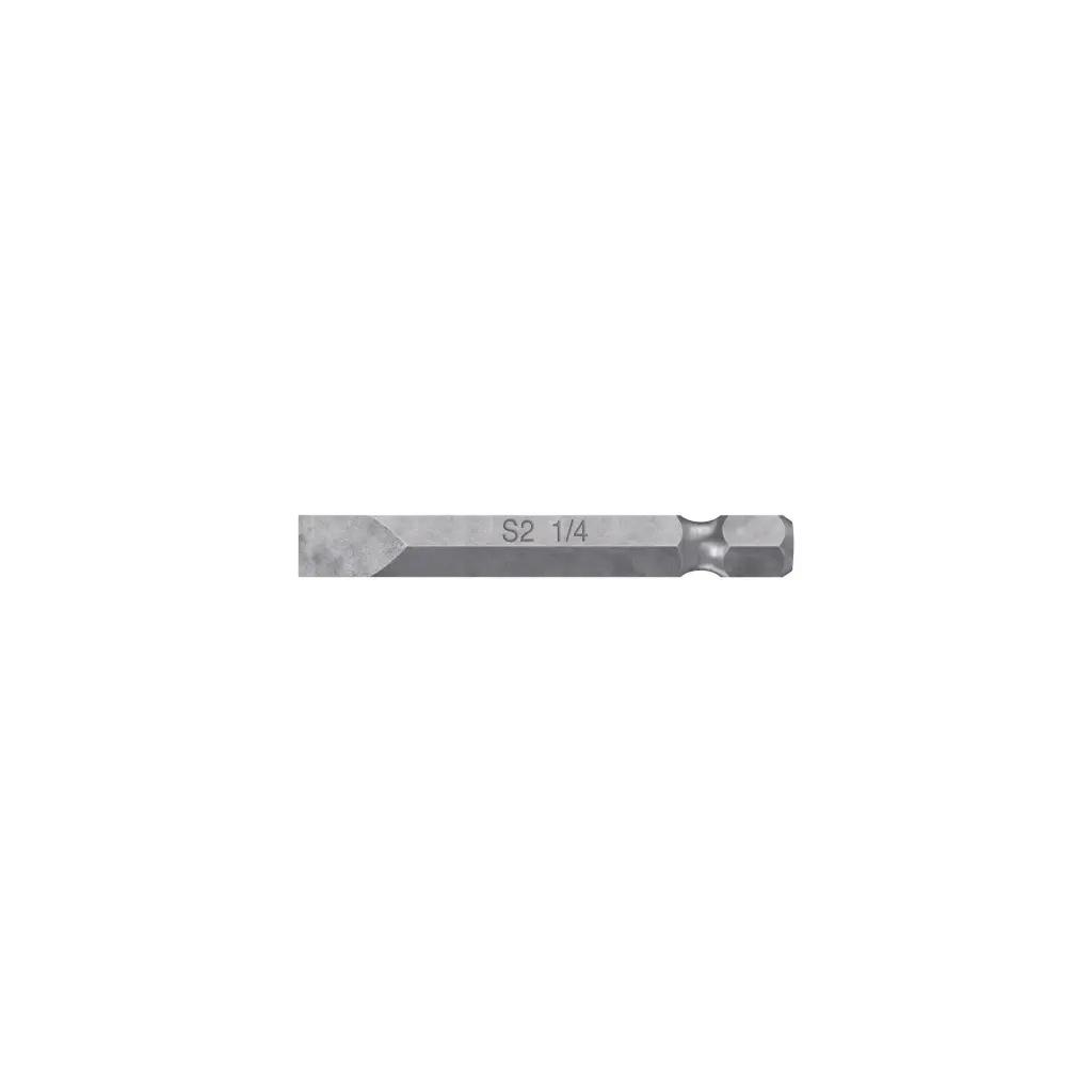Estuche con 5 puntas planas de 1/4" largo 2", Truper Expert