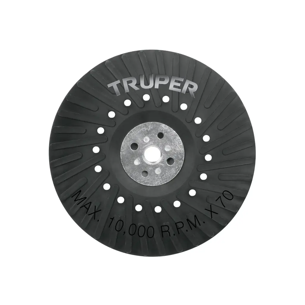 [17276] Respaldo para discos de lija 7", eje M14, Truper